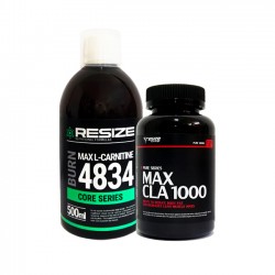 Max L-Carnitine 4834 + Max CLA - 25 doses + 120 caps