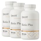 Biotin Plus (B7+Zn+Se+B9) - 3 x 100 comp.