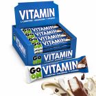 Caixa 24× GO ON Vitamin Coco 45 g – Barras com Vitaminas, Magnésio e L-Carnitina – Sante