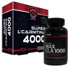 Carnitine 4000 + Max Cla 1000 - 20 ampolas + 120 comprimidos