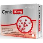 Zinc 60 x 15 mg - Bisglicinato de Zinco com Cobre (Quelatos)