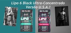 Gama Lipo-6 Black Fórmulas USA - Cápsulas Negras